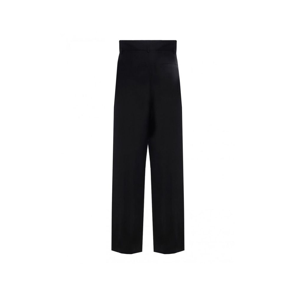 Salvatore Ferragamo Hosen aus Seide und Leinen