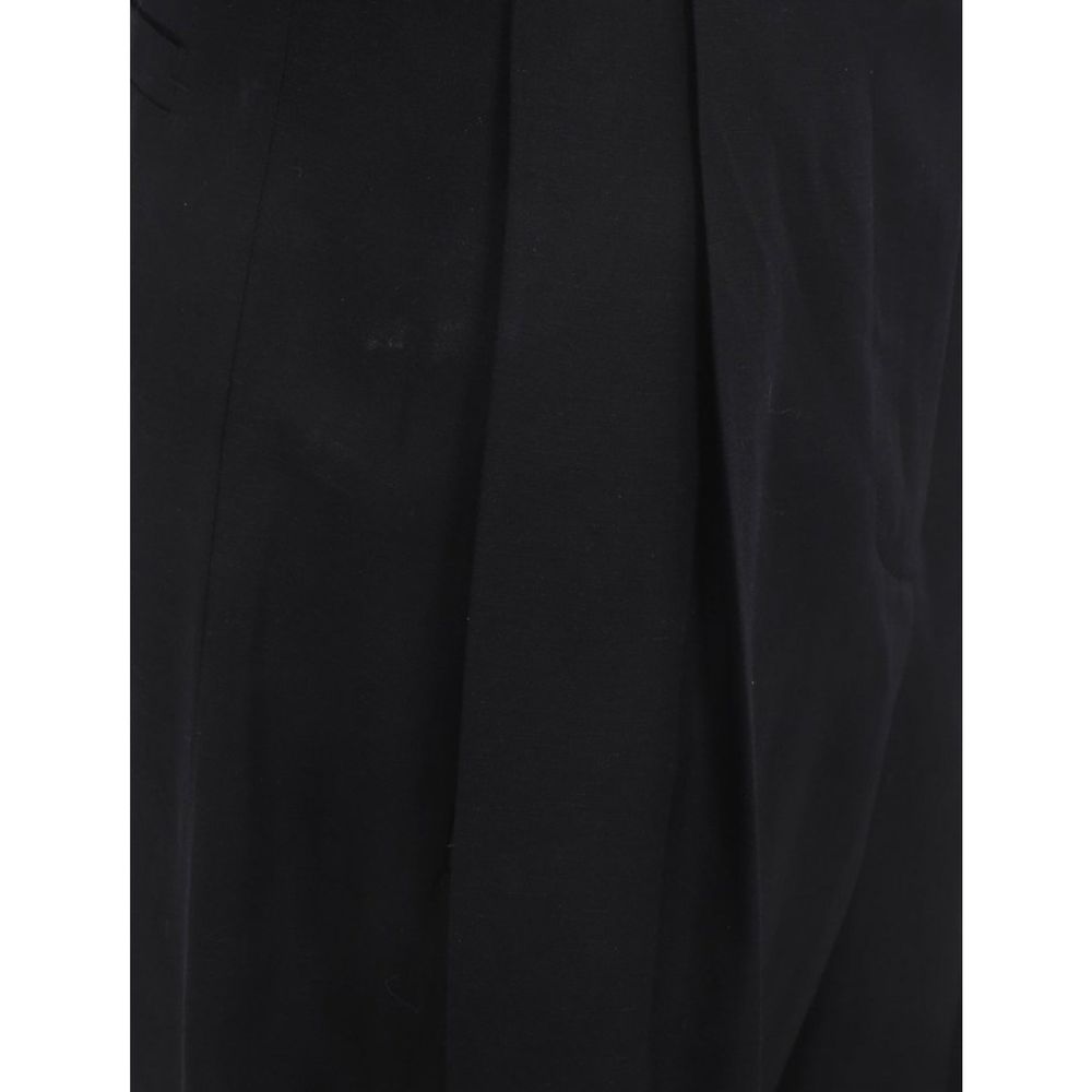 Salvatore Ferragamo Hosen aus Seide und Leinen