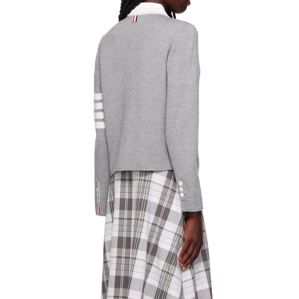 Thom Browne 4-Bar-Woll-Cardigan