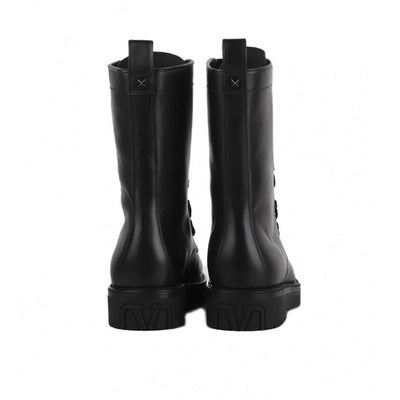 Valentino Garavani Combat-Lederstiefel