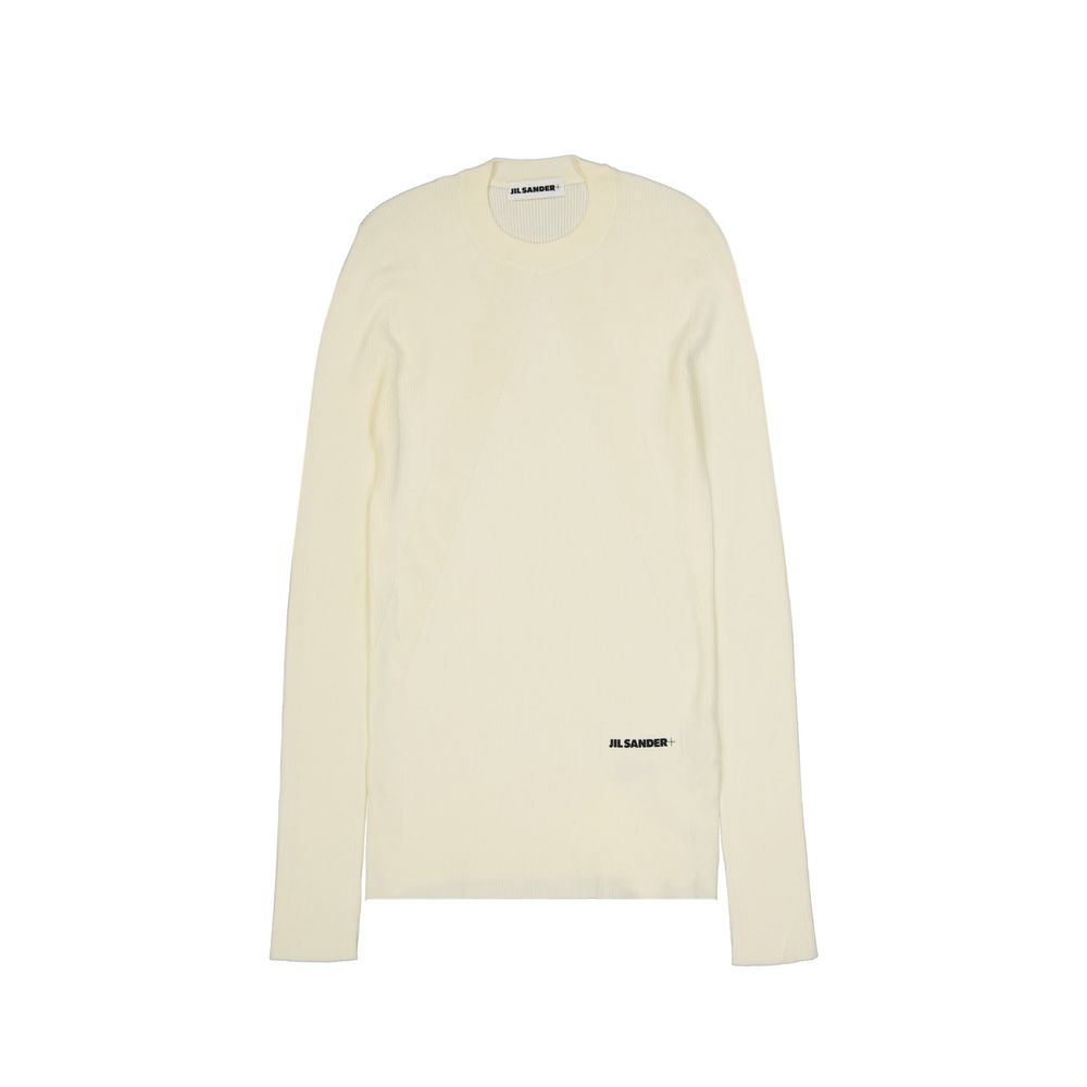 Jil Sander Logo-Pullover mit Passform