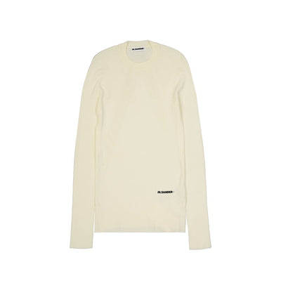 Jil Sander Logo-Pullover mit Passform