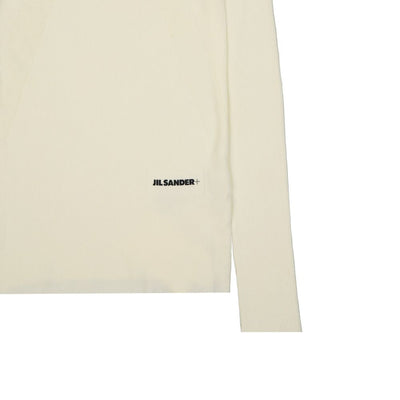 Jil Sander Logo-Pullover mit Passform