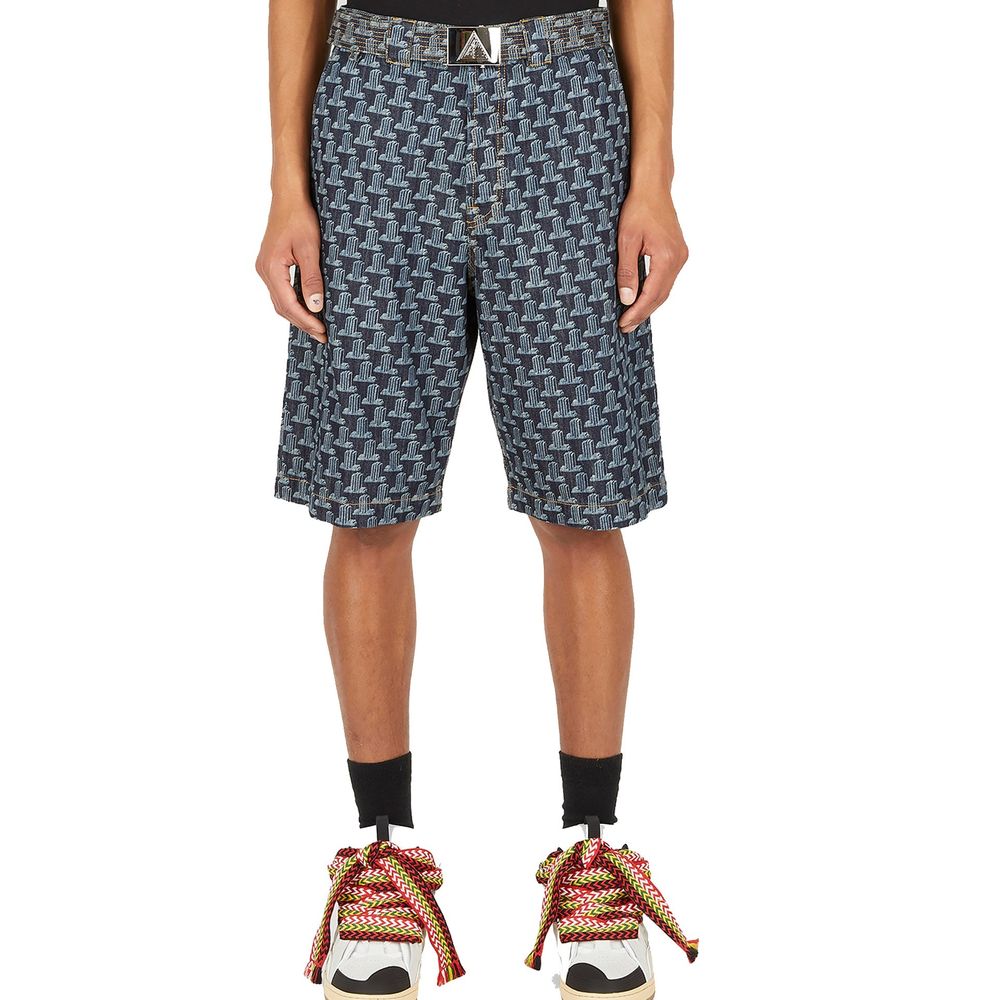 Lanvin Säulen-Monogramm-Shorts