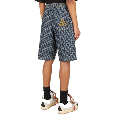 Lanvin Säulen-Monogramm-Shorts