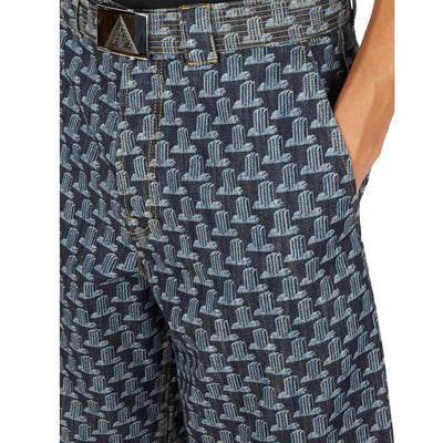 Lanvin Säulen-Monogramm-Shorts