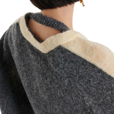 Loewe Gekürzte Strickjacke aus Wolle