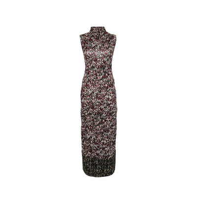 Loewe Langes Kleid mit Strickmuster