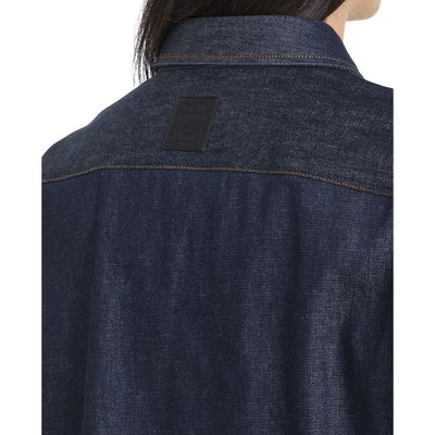 Loewe Denim-Kettenhemd-Kleid