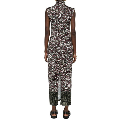 Loewe Langes Kleid mit Strickmuster