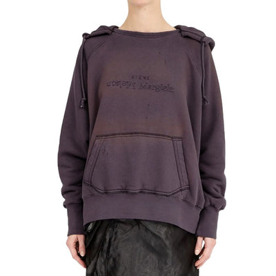 Maison Margiela Sweatshirt mit Kapuze aus Baumwolle