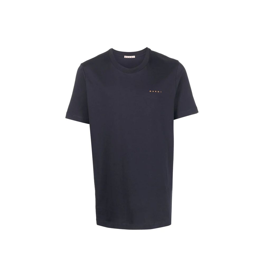 Marni T-Shirt mit Logo aus Baumwolle