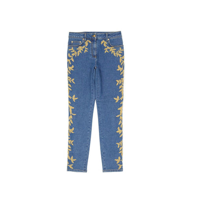 Moschino Couture Baumwoll-Denim-Jeans