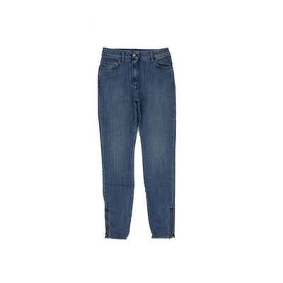 Moschino Couture Baumwoll-Denim-Jeans