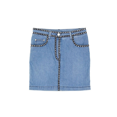 Moschino Couture Baumwoll-Denim-Rock