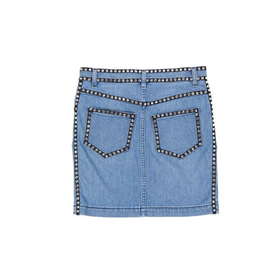 Moschino Couture Baumwoll-Denim-Rock
