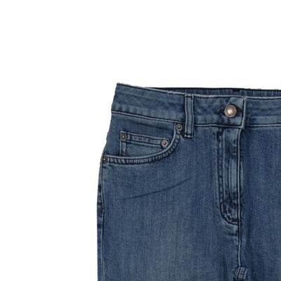 Moschino Couture Baumwoll-Denim-Jeans