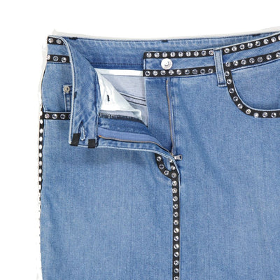 Moschino Couture Baumwoll-Denim-Rock