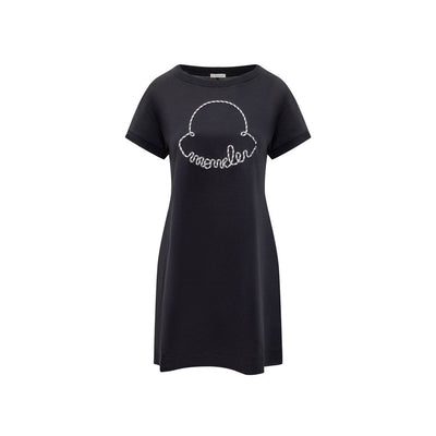 Moncler Logo-Minikleid aus Baumwolle