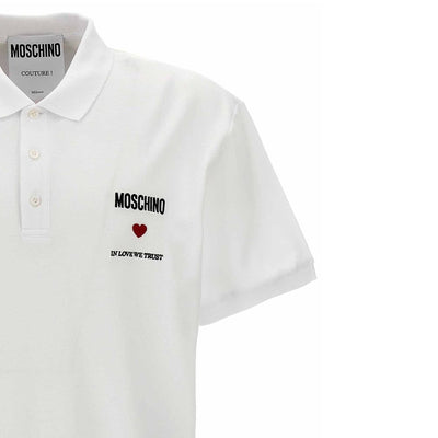 Moschino Couture In Love We Trust Baumwoll-Polo