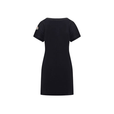Moncler Logo-Minikleid aus Baumwolle