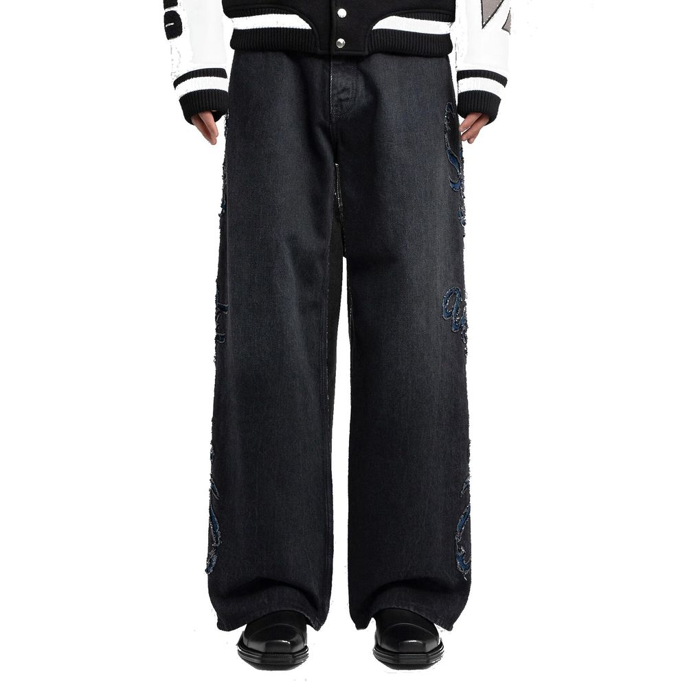 Off-White Schlagjeans aus Denim