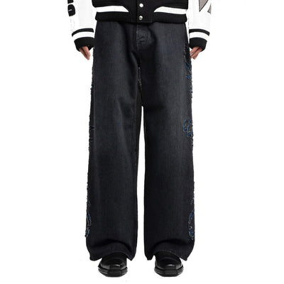 Off-White Schlagjeans aus Denim