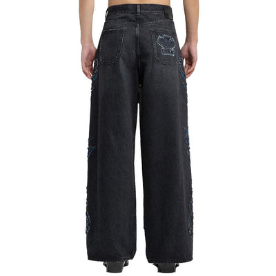 Off-White Schlagjeans aus Denim
