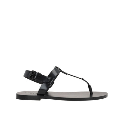 Saint Laurent Cassandre 05 Flache Sandalen