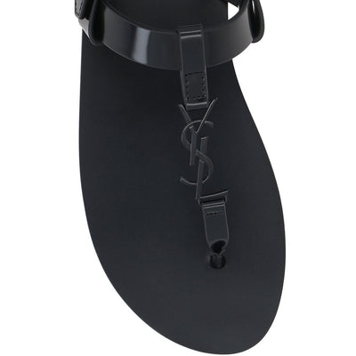Saint Laurent Cassandre 05 Flache Sandalen