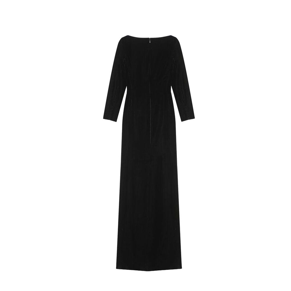 Saint Laurent Langes Kleid aus Samt