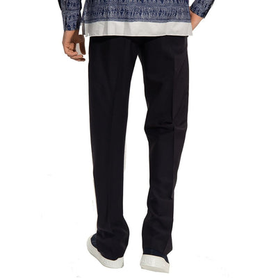 Salvatore Ferragamo Hosen aus Baumwolle und Seide