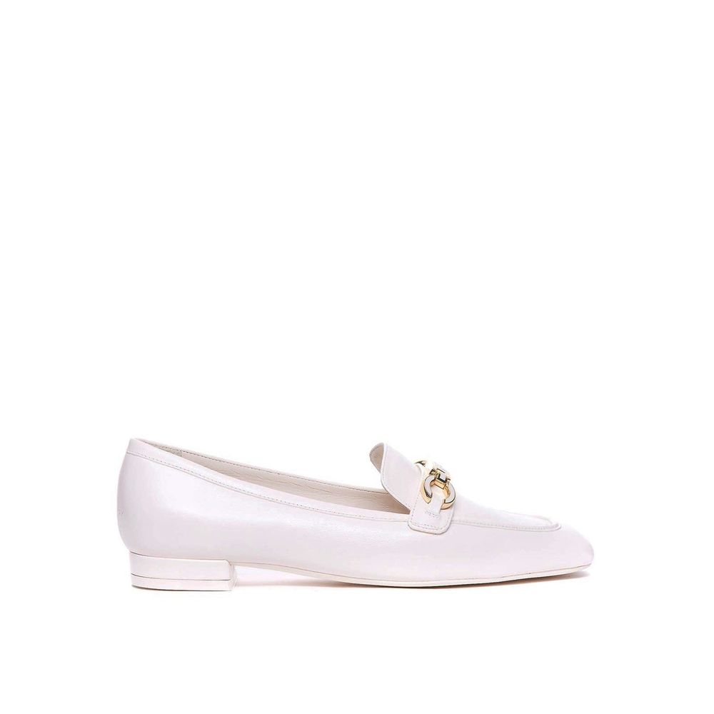 Stuart Weitzman Signature Square Loafers aus Leder