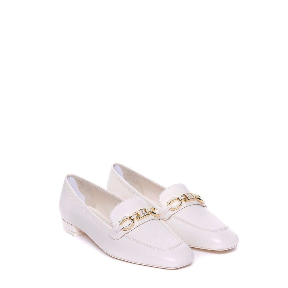 Stuart Weitzman Signature Square Loafers aus Leder