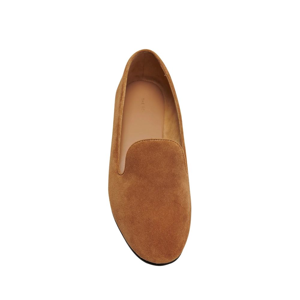 The Row Tippi Leder-Slipper