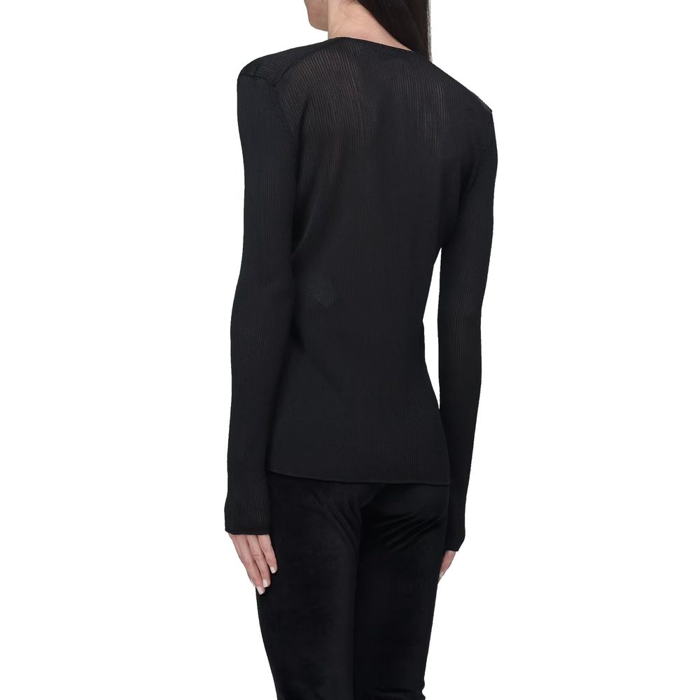 Tom Ford Transparentes Feinripptop