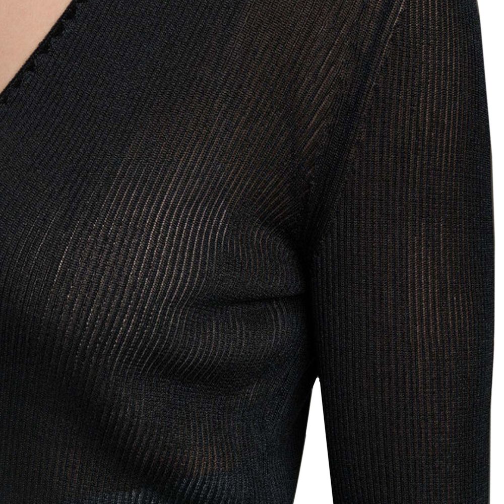 Tom Ford Transparentes Feinripptop