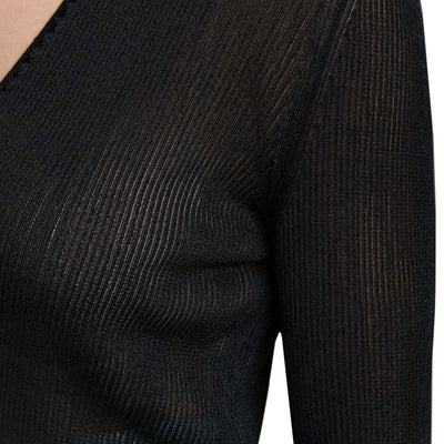Tom Ford Transparentes Feinripptop