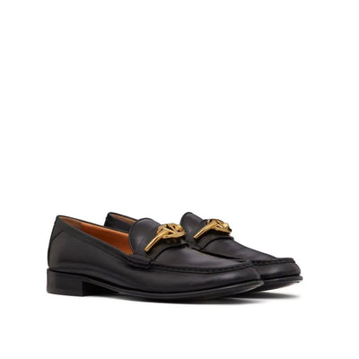 Valentino Garavani V-Logo Moon Leder-Slipper