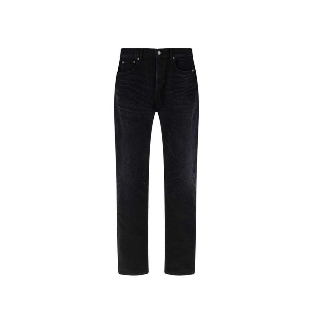 Saint Laurent Baumwoll-Denim-Jeans