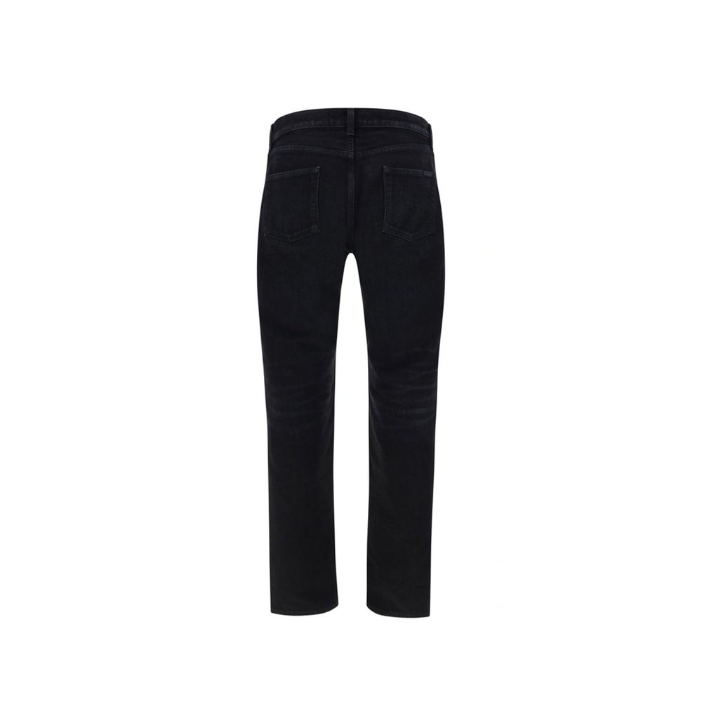 Saint Laurent Baumwoll-Denim-Jeans