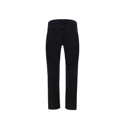 Saint Laurent Baumwoll-Denim-Jeans