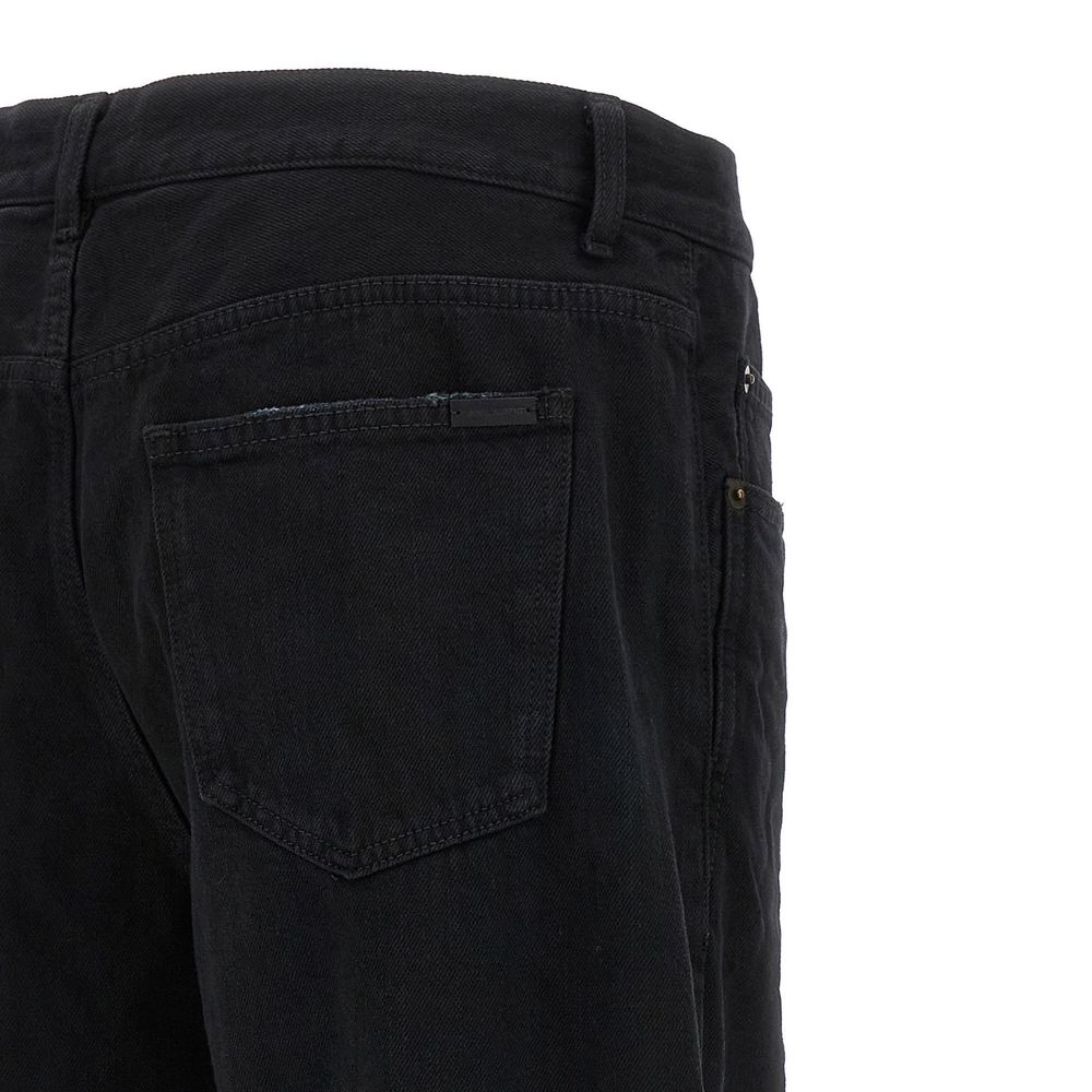 Saint Laurent Lange Baggy Denim Jeans