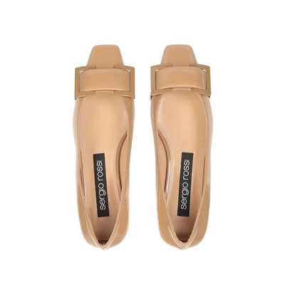 Sergio Rossi Ballerina-Flats aus Leder
