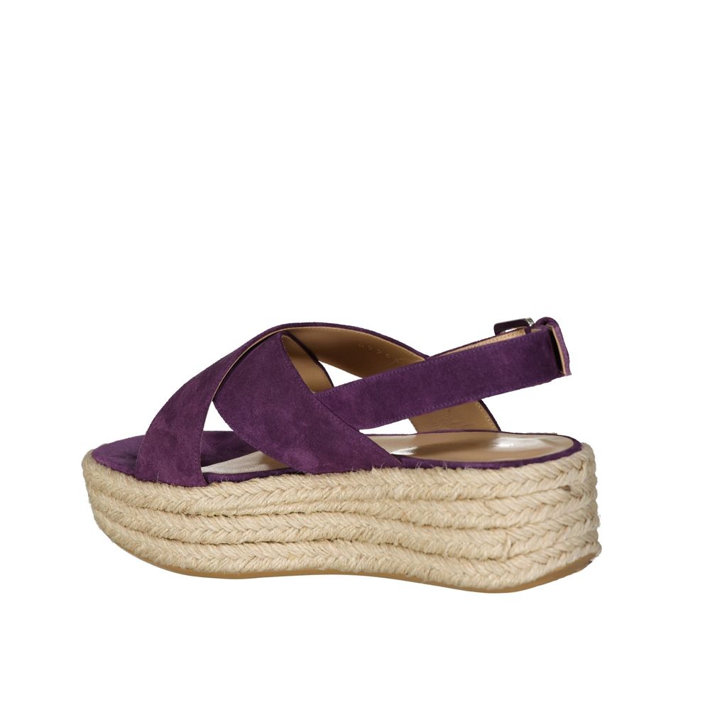 Sergio Rossi Espadrilles aus Leder