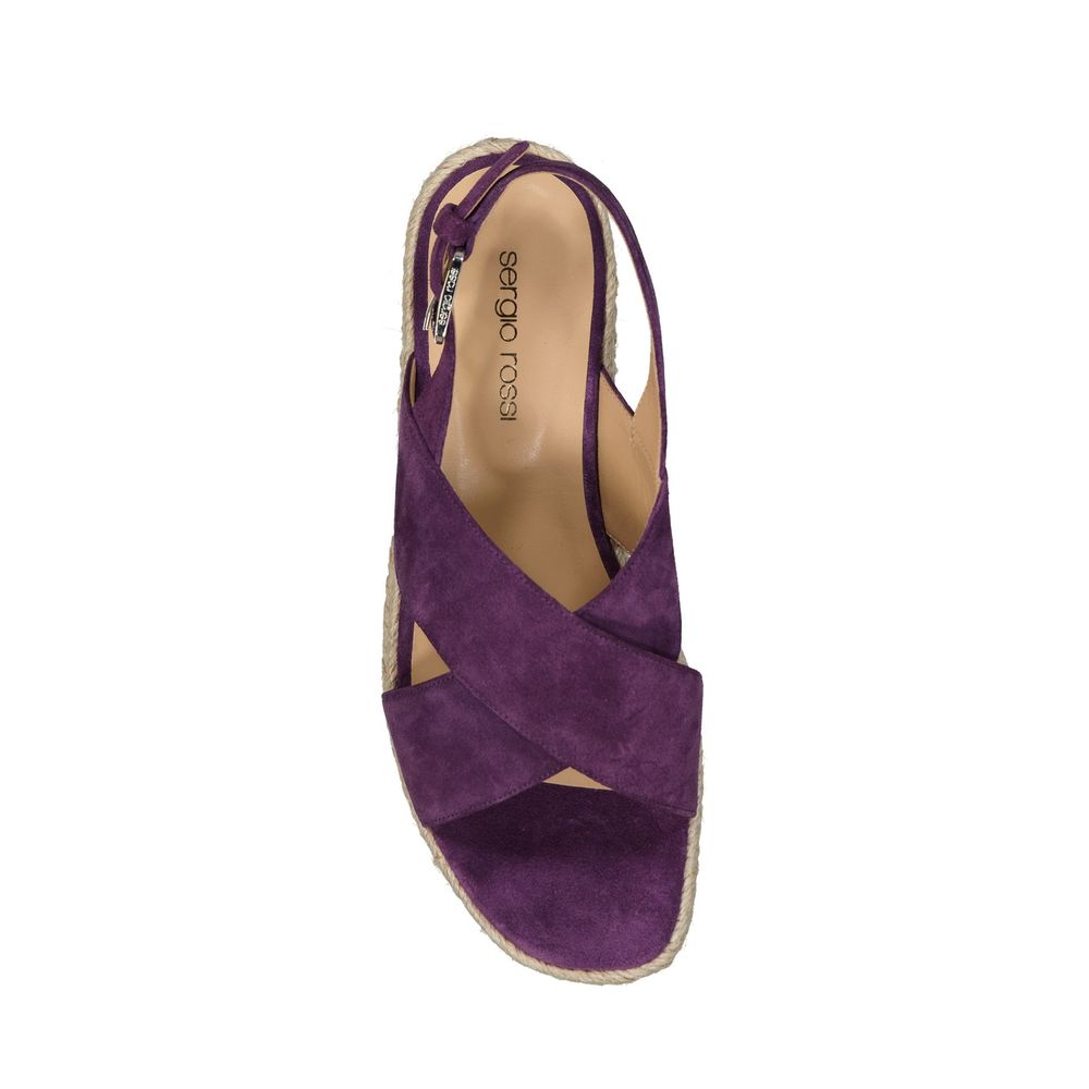 Sergio Rossi Espadrilles aus Leder