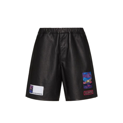 Valentino Leder Shorts