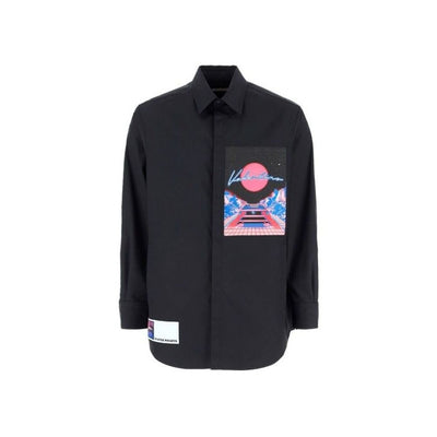 Valentino Logo-Aufnäher Shirt