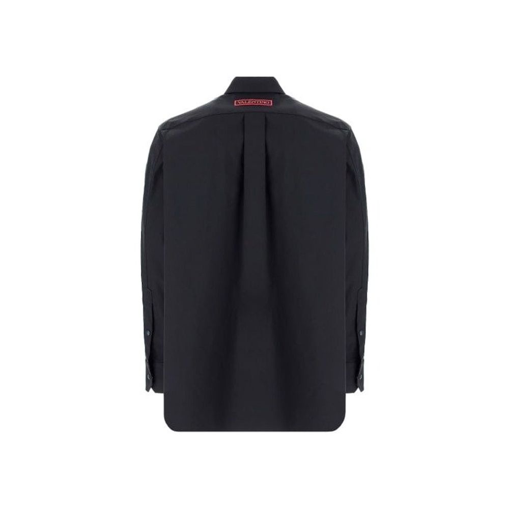 Valentino Logo-Aufnäher Shirt