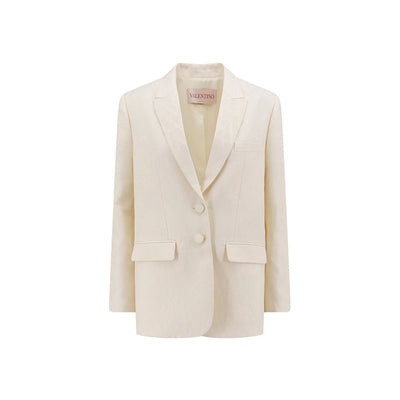 Valentino Toile Iconographe Jacke aus Wolle und Seide